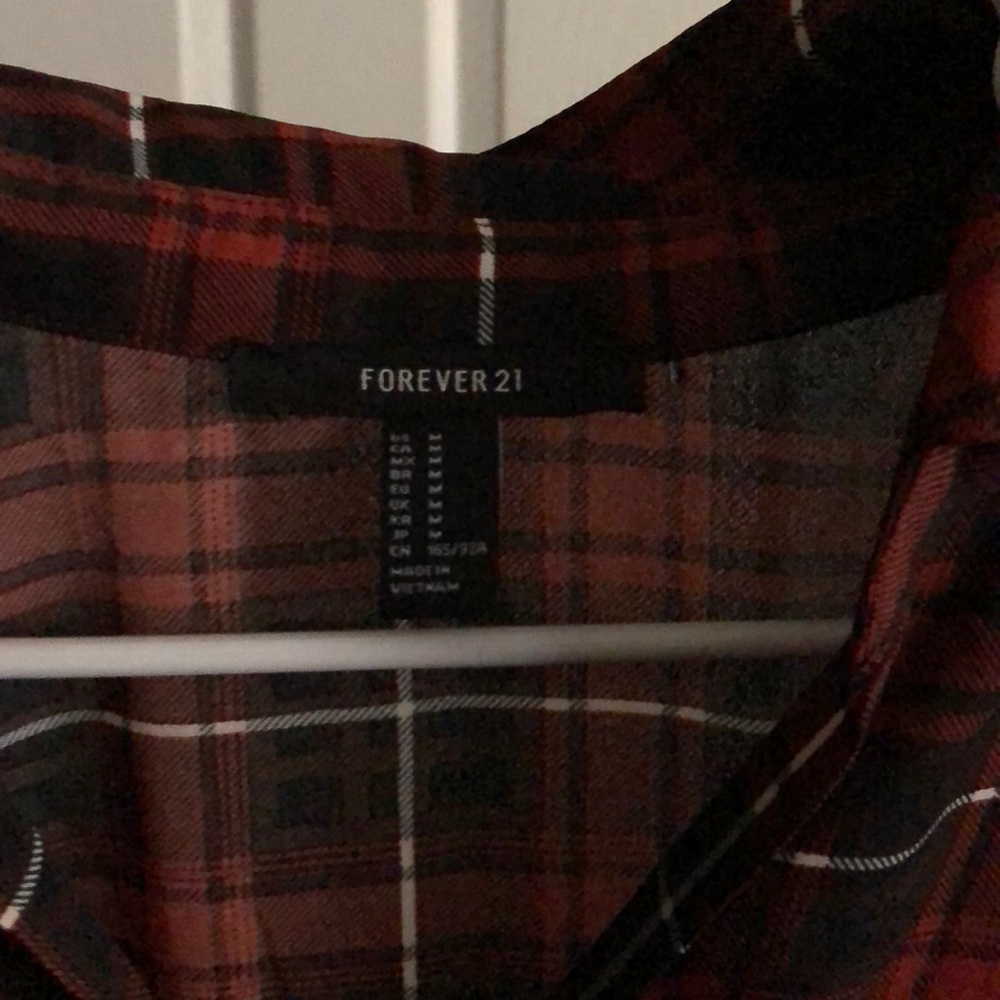 Forever 21 tie up flannel!